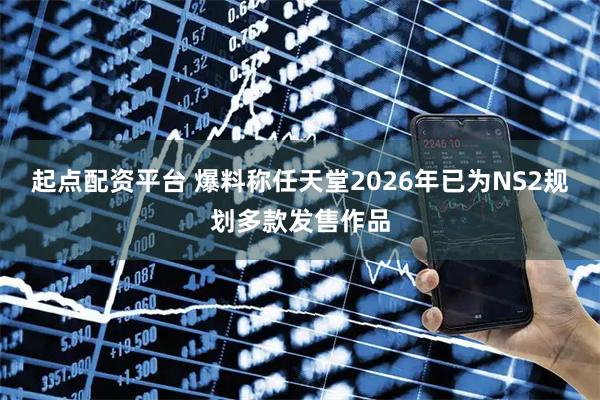 起点配资平台 爆料称任天堂2026年已为NS2规划多款发售作品